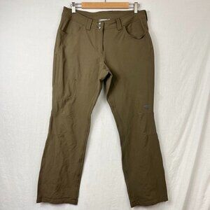 Exofficio Nylon Stretch 5 Pocket Pants Womens 34x30 Hiking Khaki Outdoor Comfort